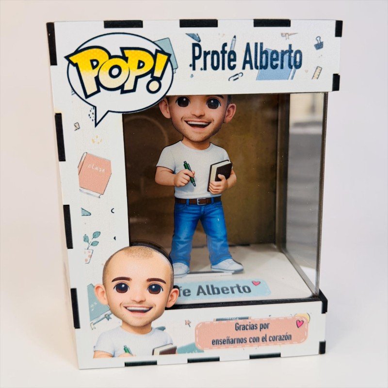 FUNKO DE MADERA EDICIÓN PROFE