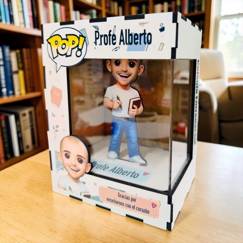 FUNKO DE MADERA EDICIÓN PROFE