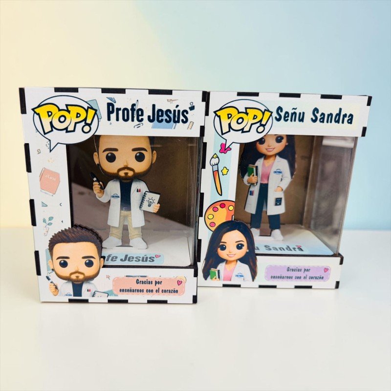 FUNKO DE MADERA EDICIÓN PROFE
