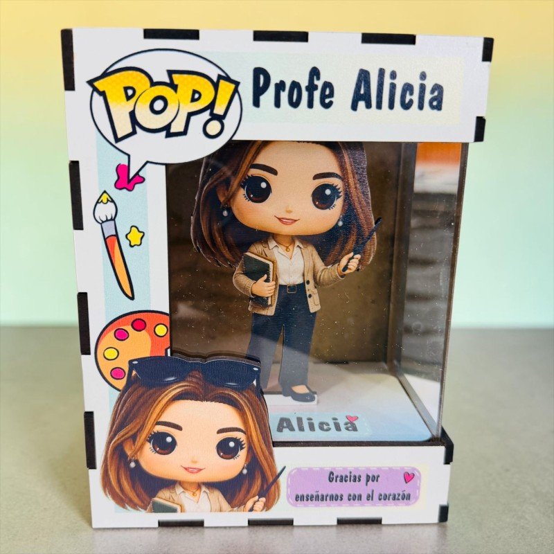 FUNKO DE MADERA EDICIÓN PROFE