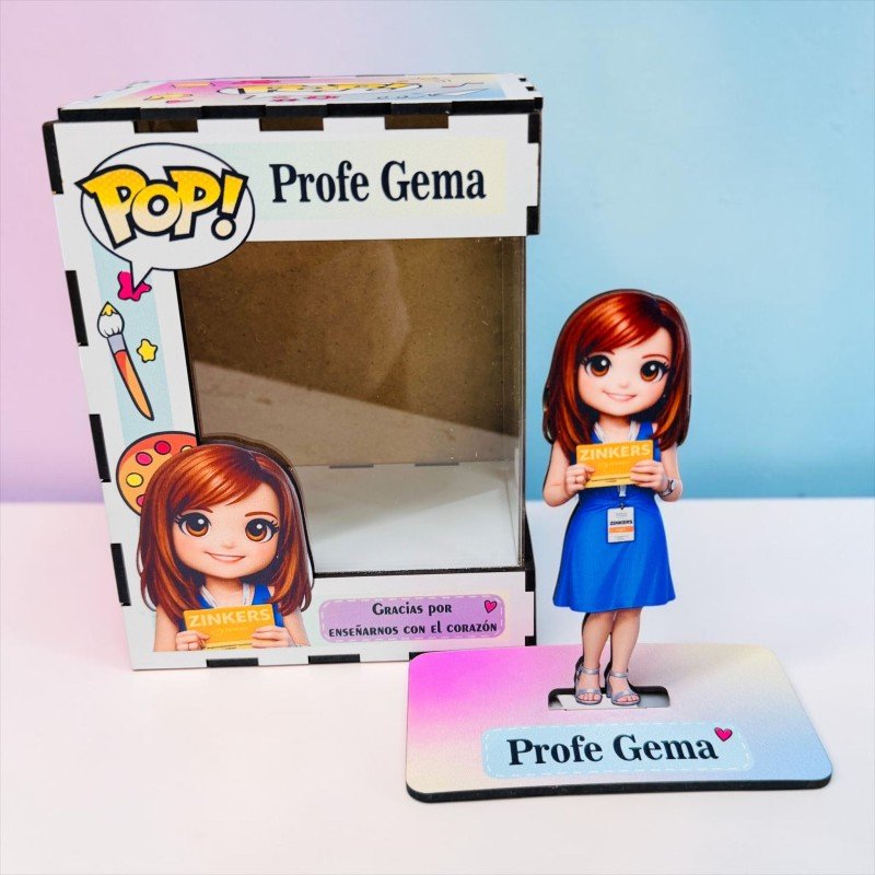 FUNKO DE MADERA EDICIÓN PROFE