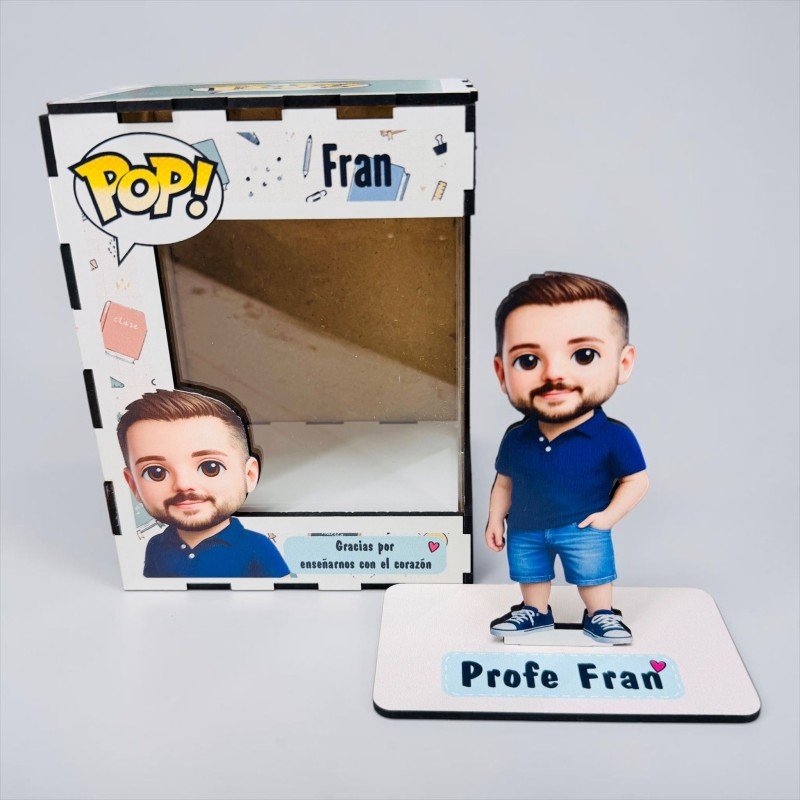 FUNKO DE MADERA EDICIÓN PROFE