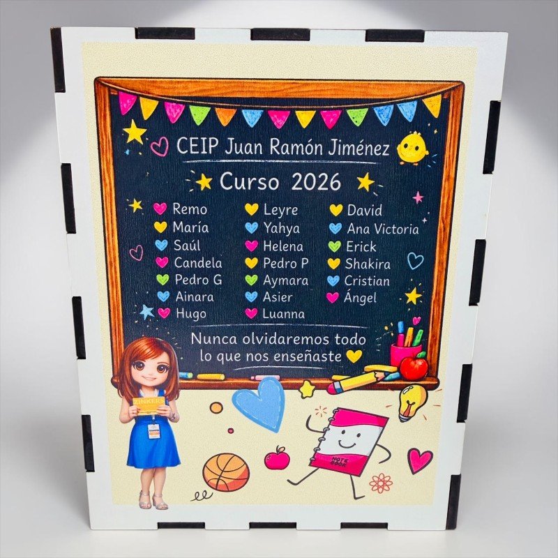 FUNKO DE MADERA EDICIÓN PROFE