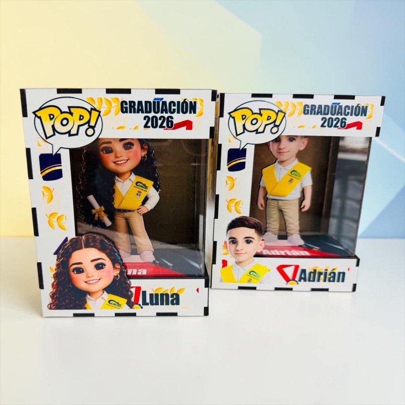 FUNKO DE MADERA EDICIÓN GRADUACIÓN