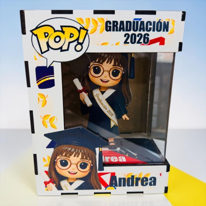 FUNKO DE MADERA EDICIÓN GRADUACIÓN