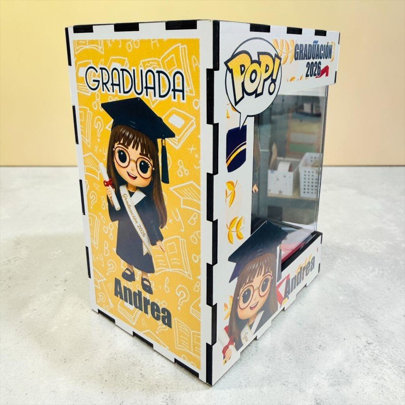 FUNKO DE MADERA EDICIÓN GRADUACIÓN