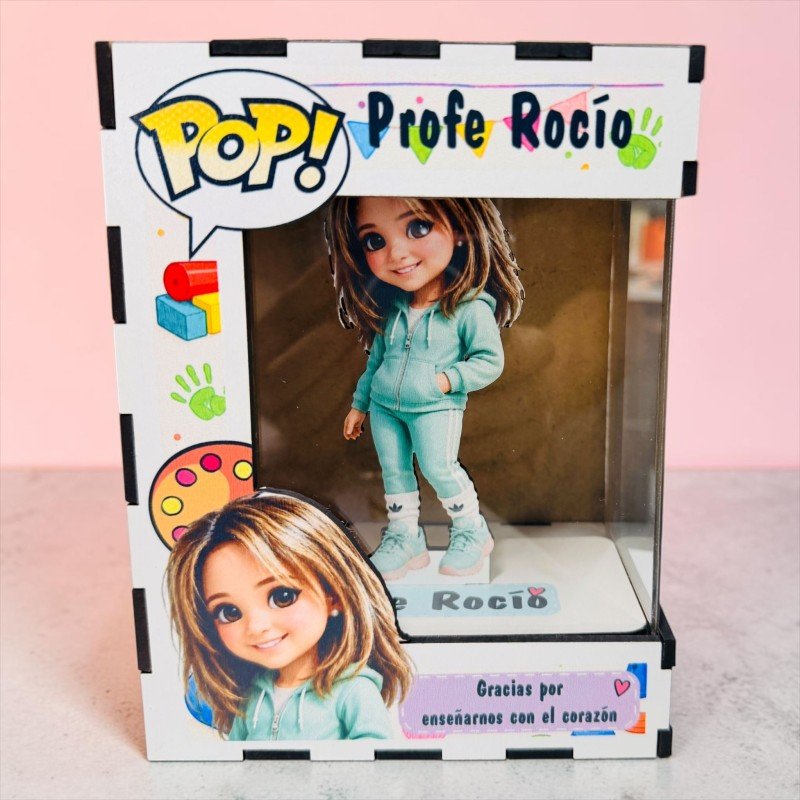 FUNKO DE MADERA PERSONALIZADO