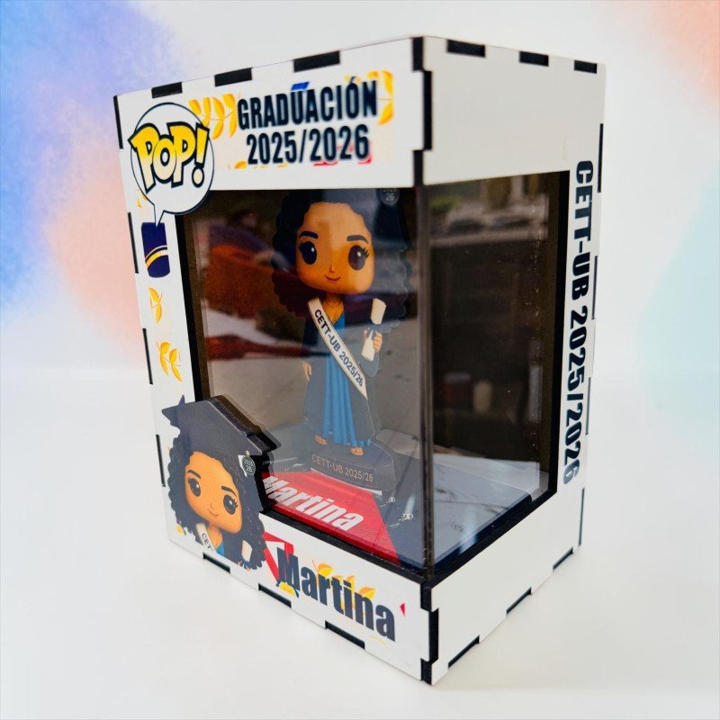 FUNKO DE MADERA EDICIÓN GRADUACIÓN