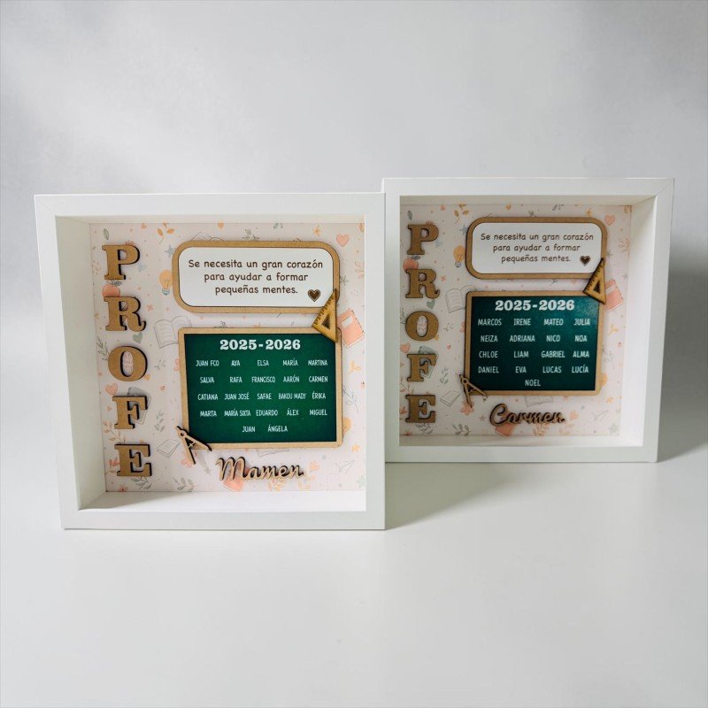 CUADRO PERSONALIZADO PROFE