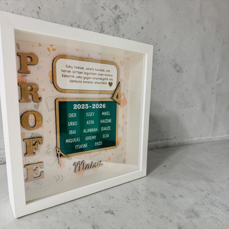 CUADRO PERSONALIZADO PROFE