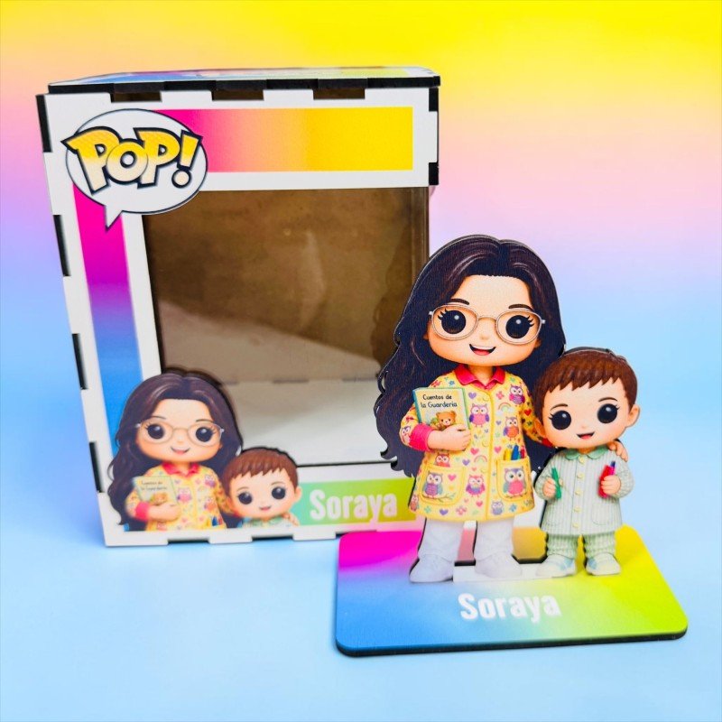 FUNKO DE MADERA PROFESIONES