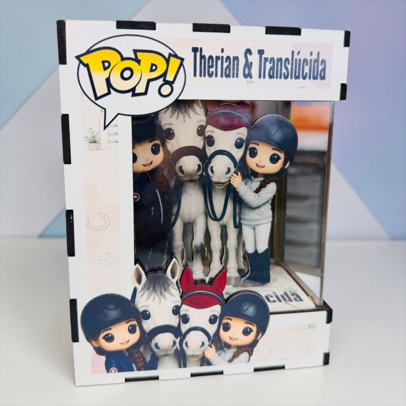 FUNKO DE MADERA HÍPICA