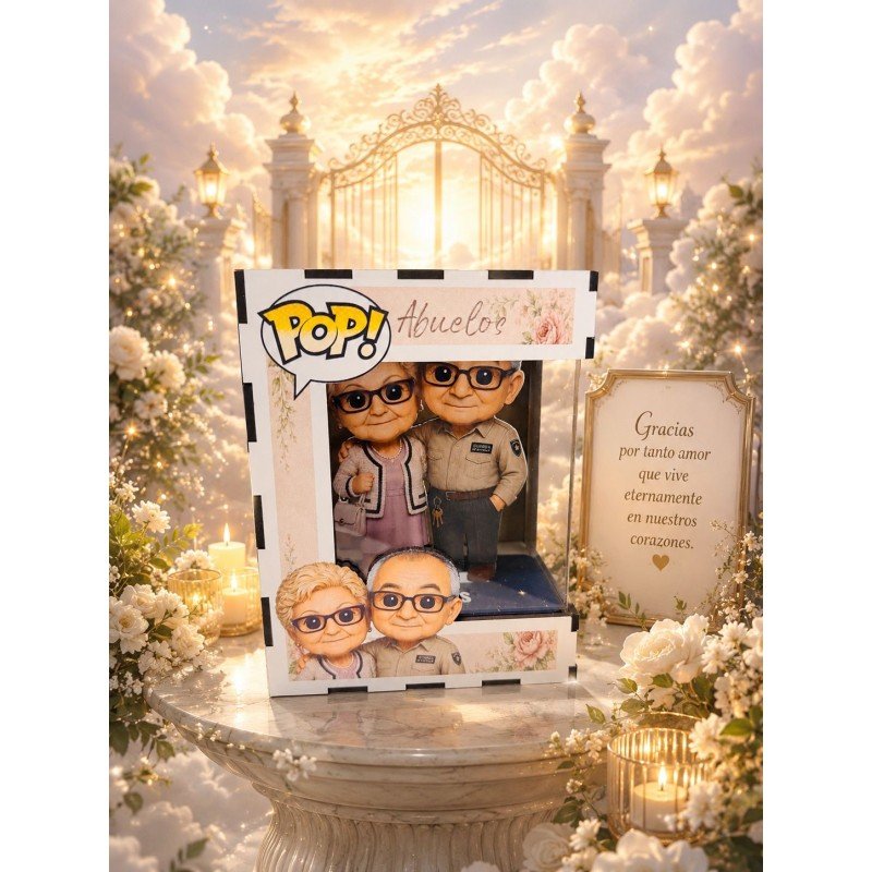 FUNKO DE MADERA EDICIÓN ABUELOS