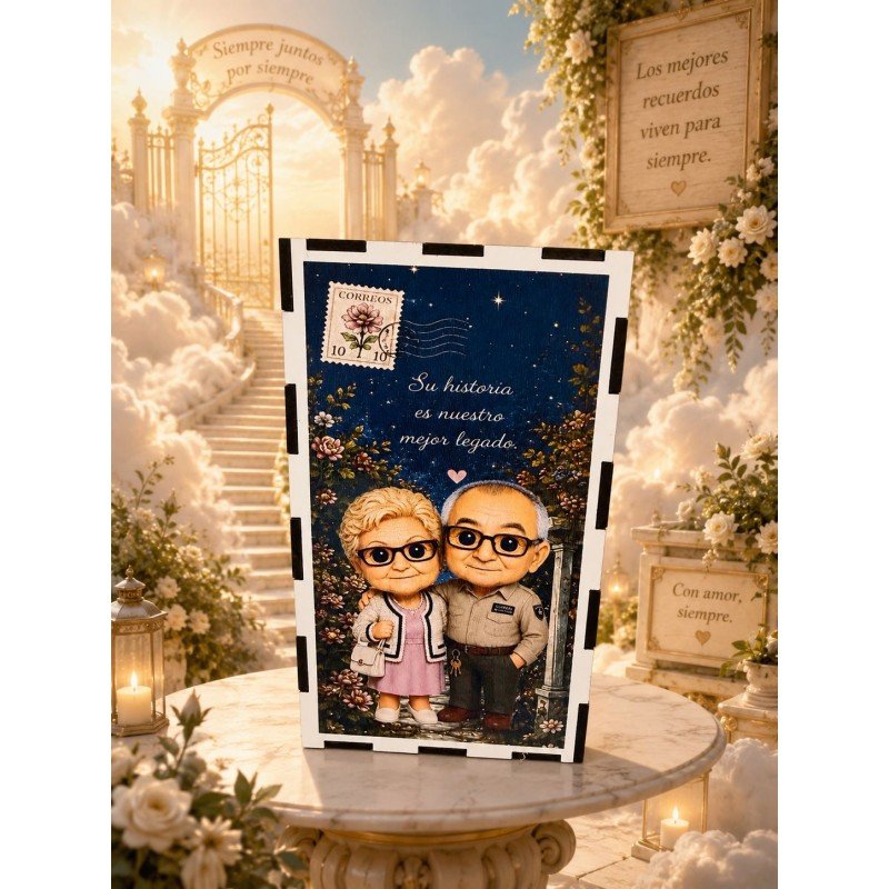 FUNKO DE MADERA EDICIÓN ABUELOS