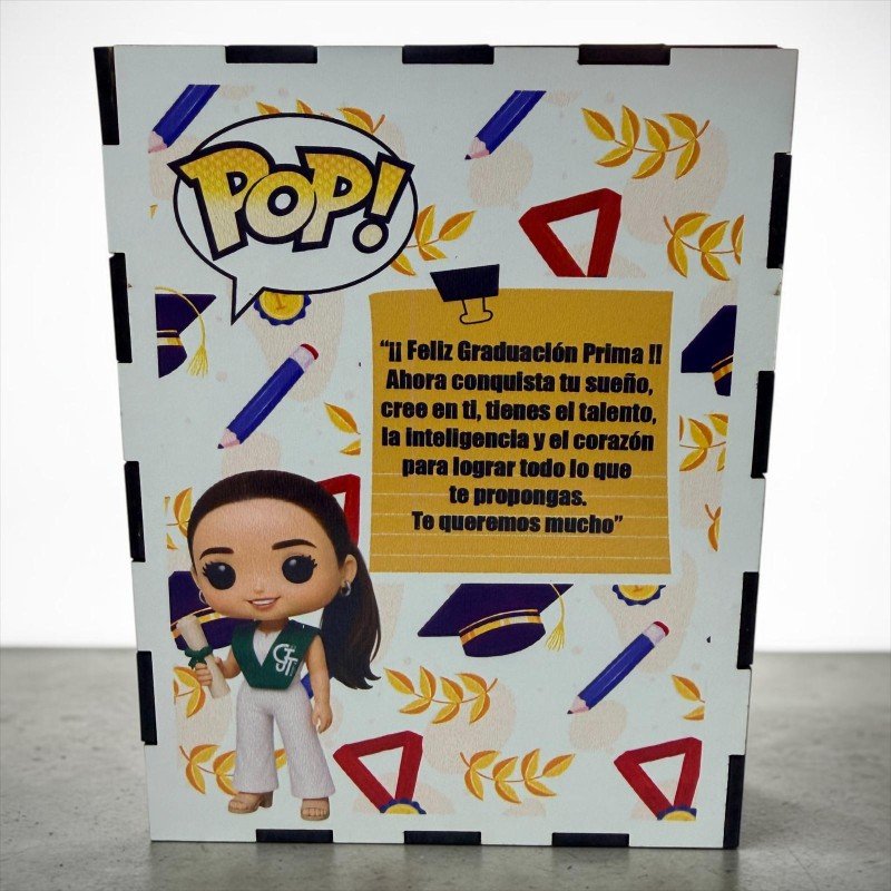 FUNKO DE MADERA EDICIÓN GRADUACIÓN