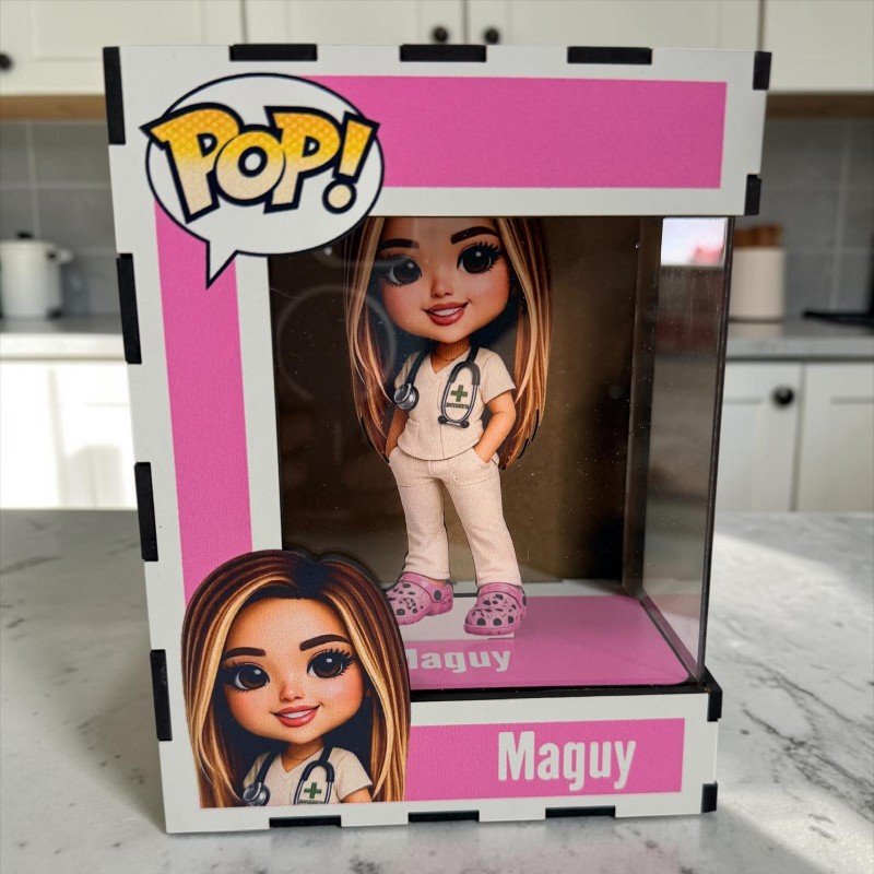 FUNKO DE MADERA PROFESIONES