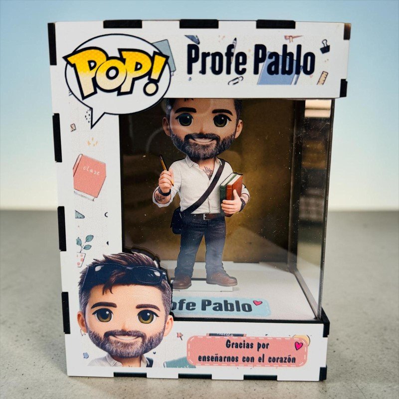 FUNKO DE MADERA EDICIÓN PROFE