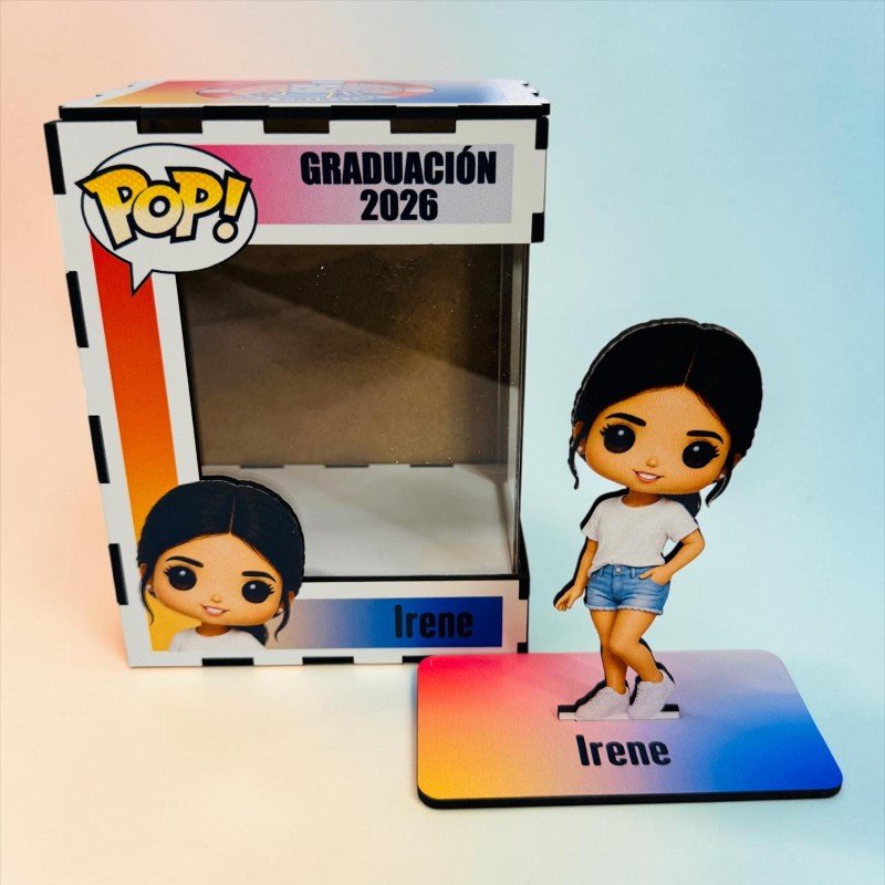 FUNKO DE MADERA PERSONALIZADO