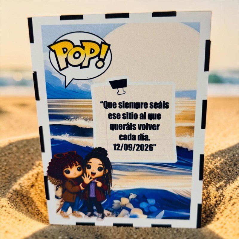 FUNKO DE MADERA EDICIÓN PLAYA