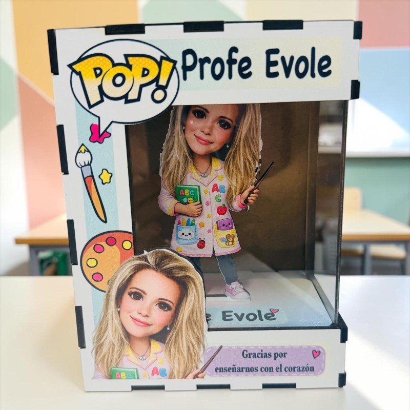 FUNKO DE MADERA EDICIÓN PROFE