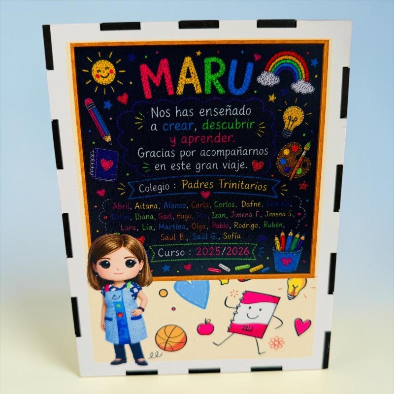 FUNKO DE MADERA EDICIÓN PROFE
