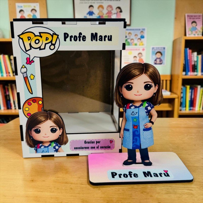 FUNKO DE MADERA EDICIÓN PROFE