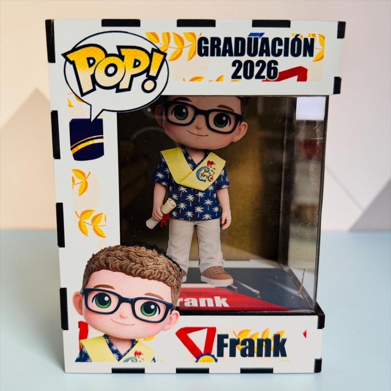 FUNKO DE MADERA EDICIÓN GRADUACIÓN