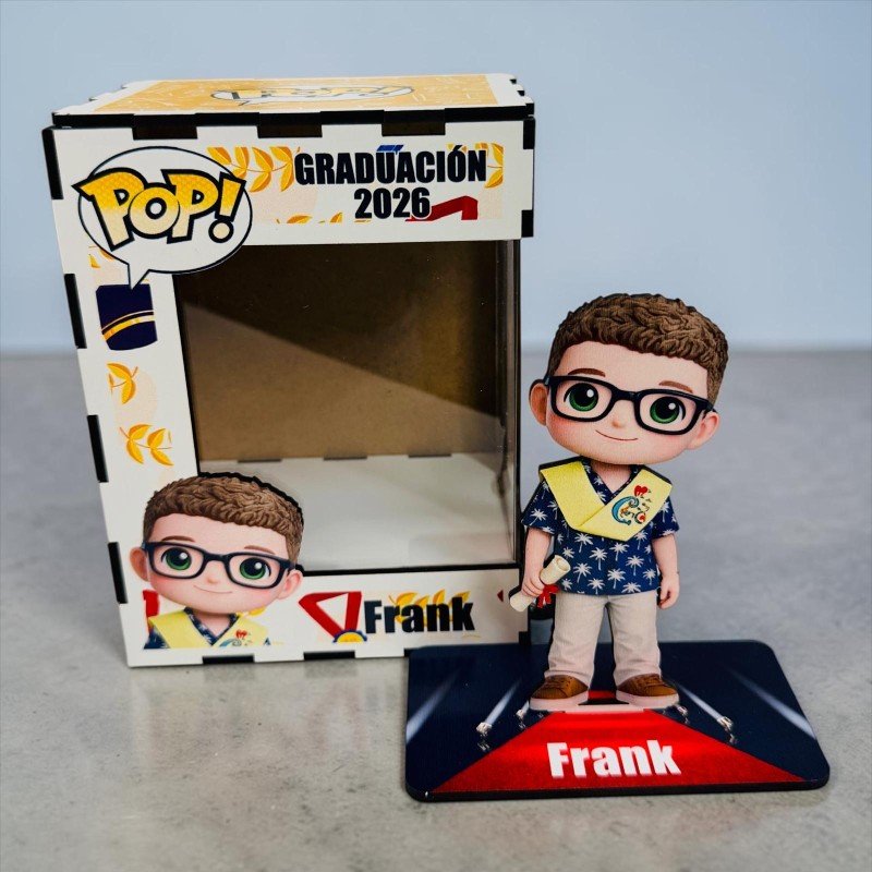 FUNKO DE MADERA EDICIÓN GRADUACIÓN