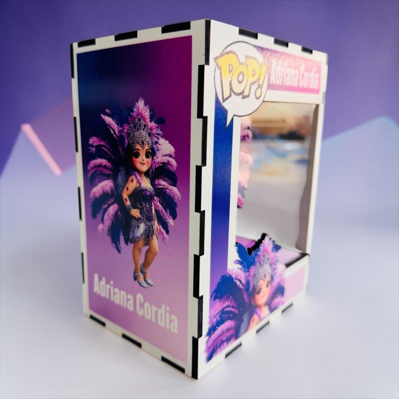 FUNKO DE MADERA PERSONALIZADO CARNAVAL