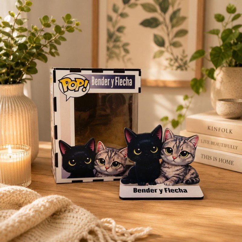 FUNKO DE MADERA PERSONALIZADO MASCOTAS