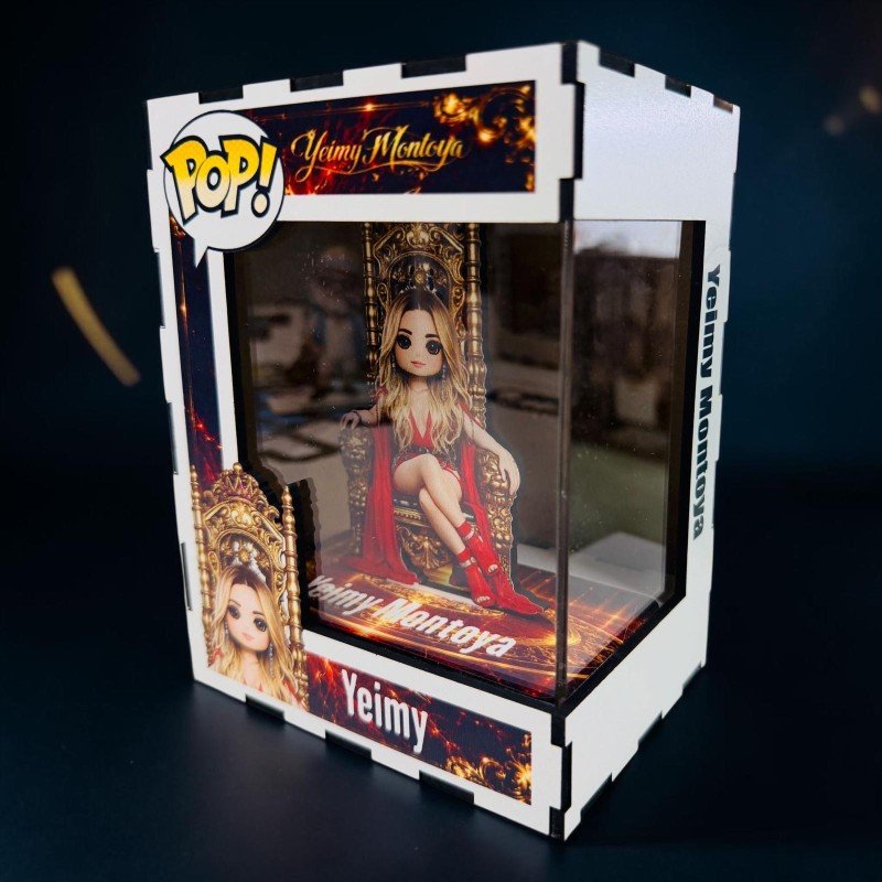 FUNKO DE MADERA EDICIÓN LA REINA DEL FLOW