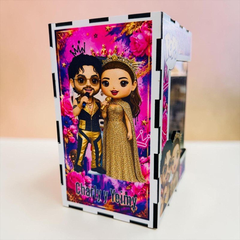 FUNKO DE MADERA EDICIÓN LA REINA DEL FLOW
