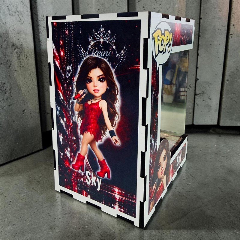 FUNKO DE MADERA EDICIÓN LA REINA DEL FLOW