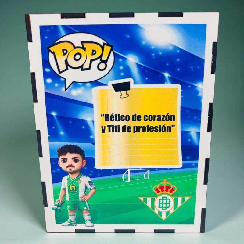 FUNKO DE MADERA EDICIÓN EQUIPOS