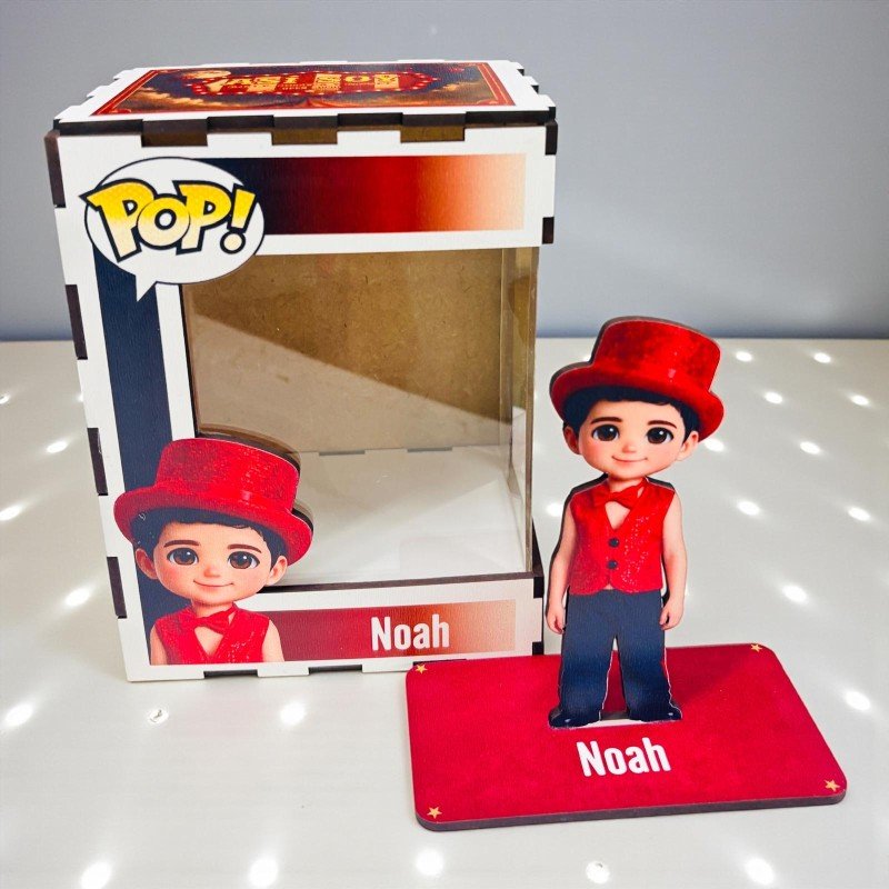 FUNKO DE MADERA PERSONALIZADO CARNAVAL
