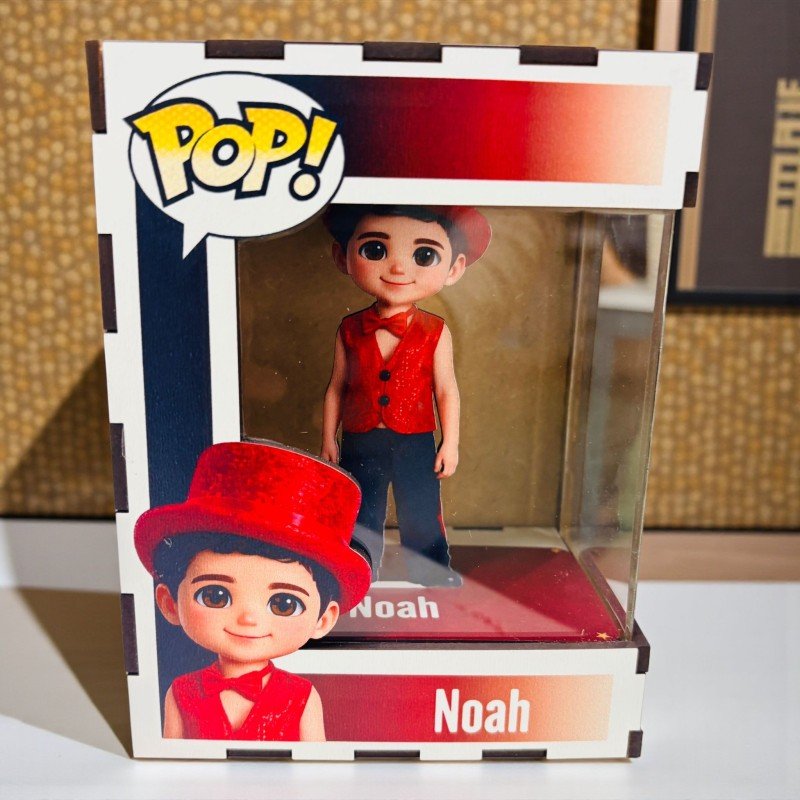 FUNKO DE MADERA PERSONALIZADO CARNAVAL
