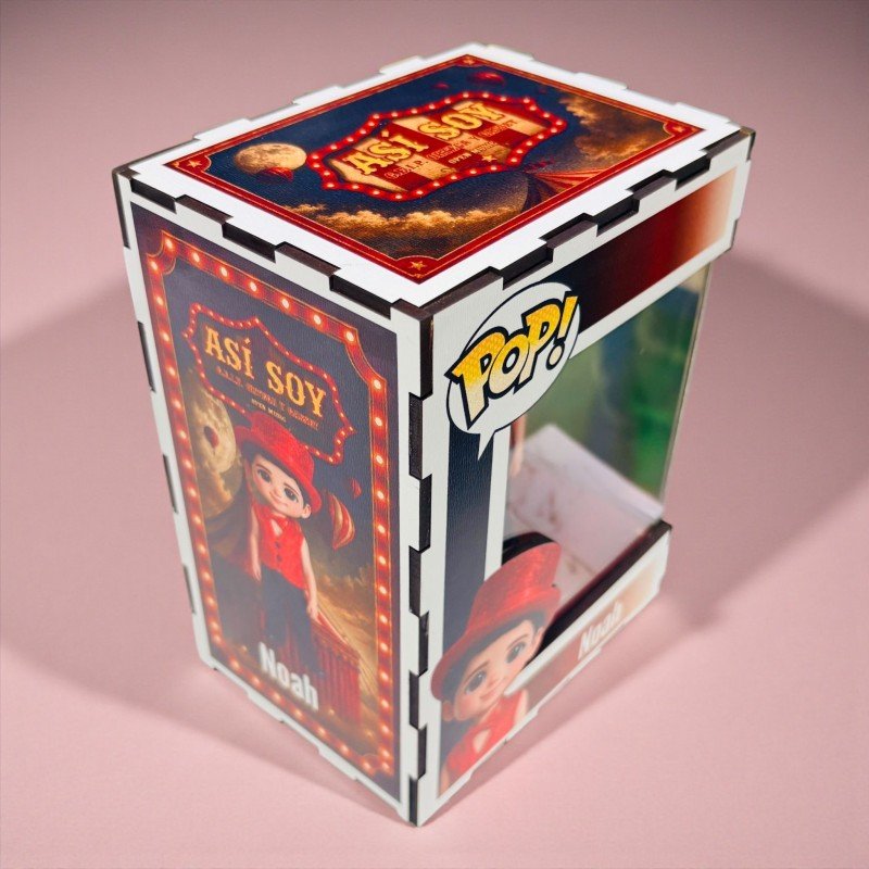 FUNKO DE MADERA PERSONALIZADO CARNAVAL