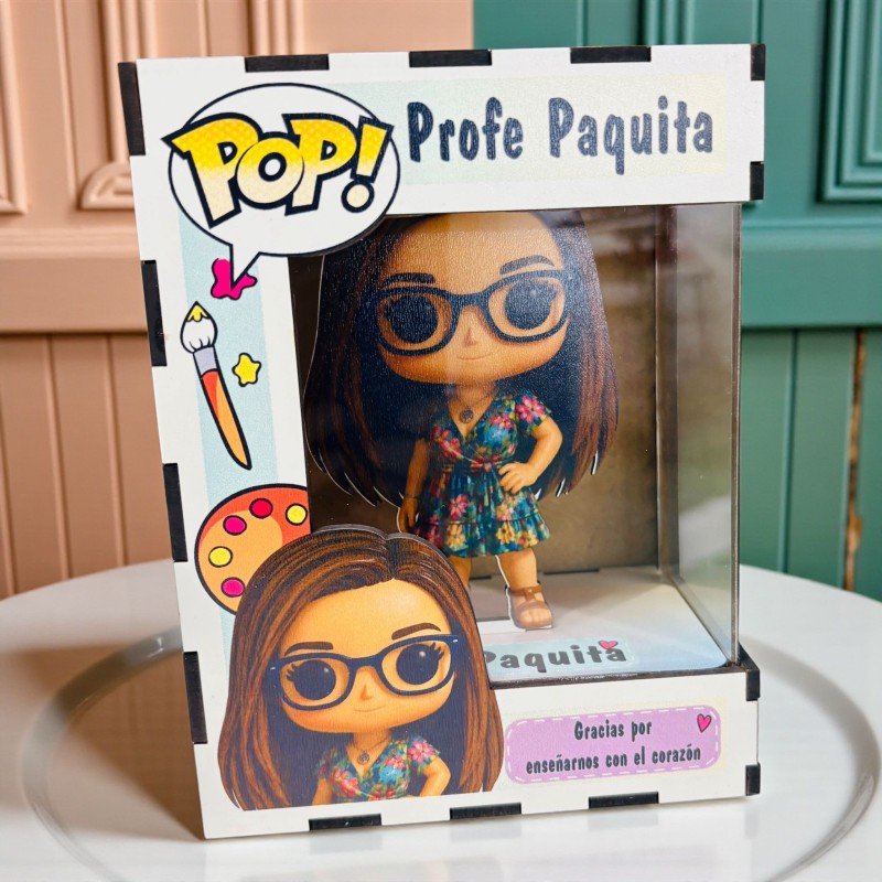 FUNKO DE MADERA EDICIÓN PROFE
