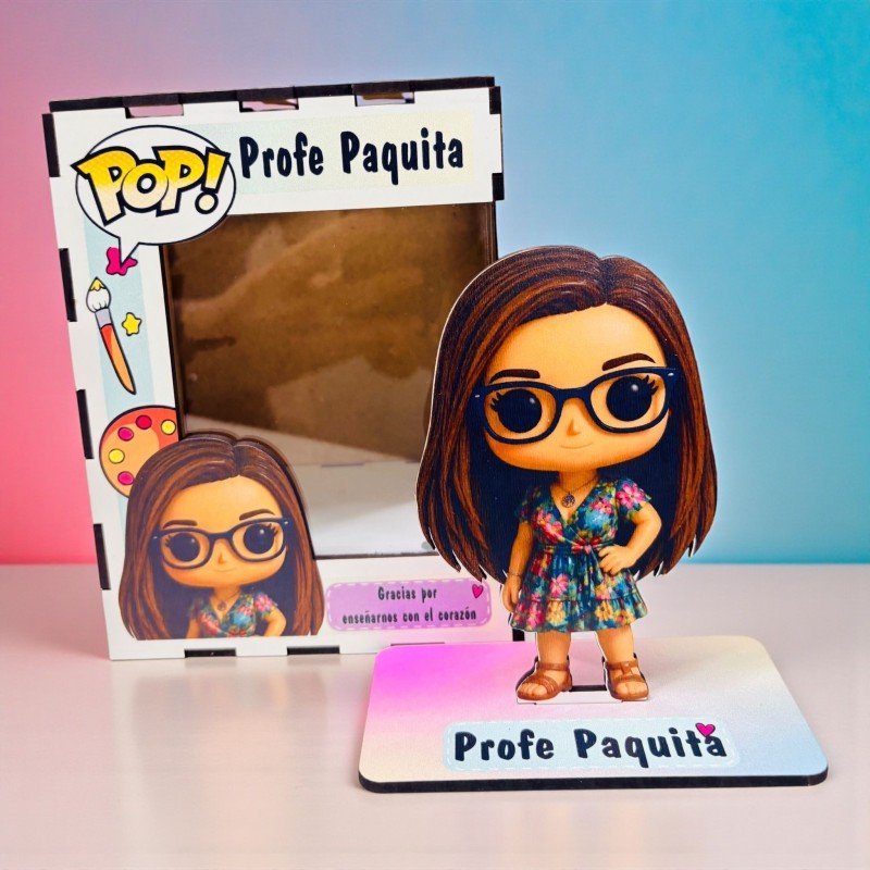 FUNKO DE MADERA EDICIÓN PROFE