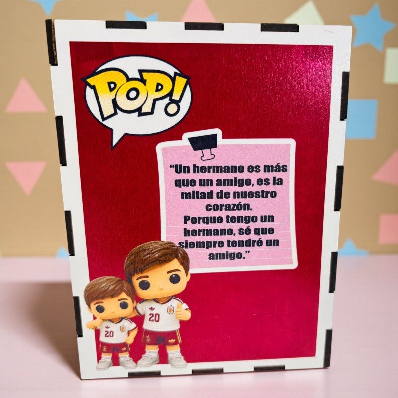 FUNKO DE MADERA FÚTBOL