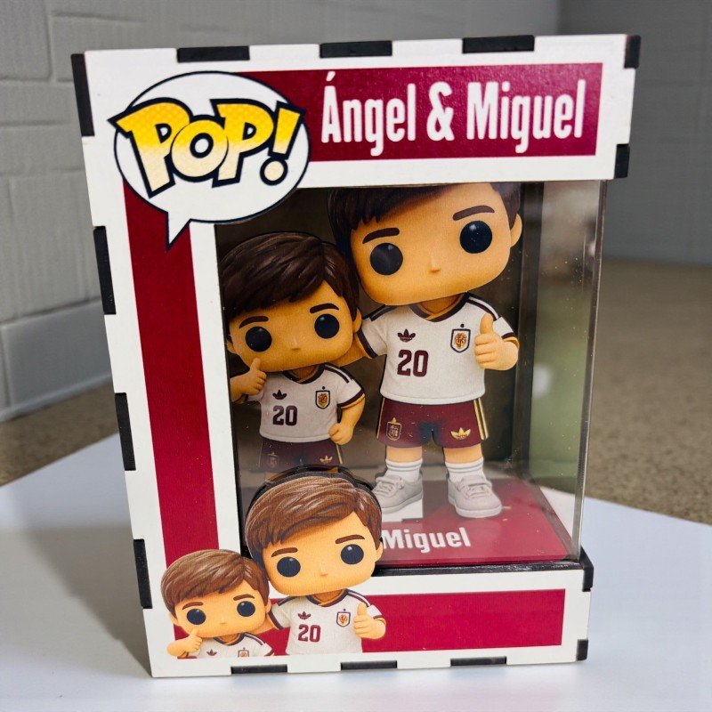 FUNKO DE MADERA FÚTBOL