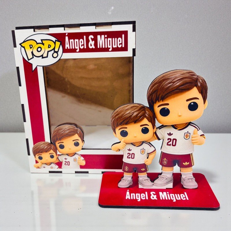FUNKO DE MADERA FÚTBOL