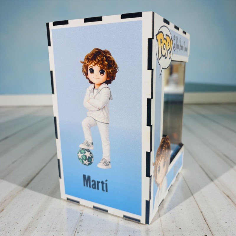 FUNKO DE MADERA PERSONALIZADO COMUNIÓN
