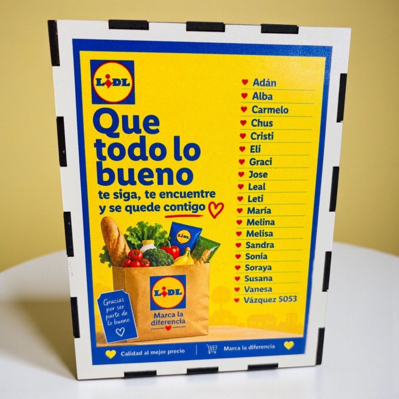 FUNKO DE MADERA EDICIÓN LIDL