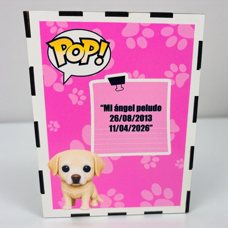 FUNKO DE MADERA PERSONALIZADO MASCOTAS