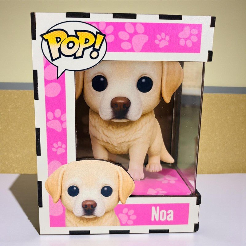 FUNKO DE MADERA PERSONALIZADO MASCOTAS