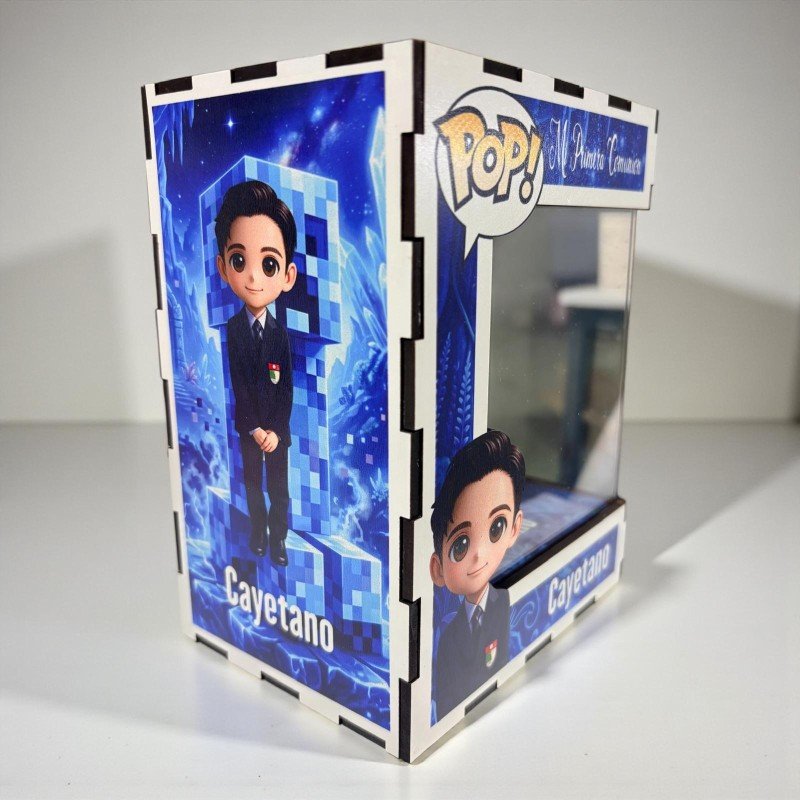 FUNKO DE MADERA PERSONALIZADO COMUNIÓN