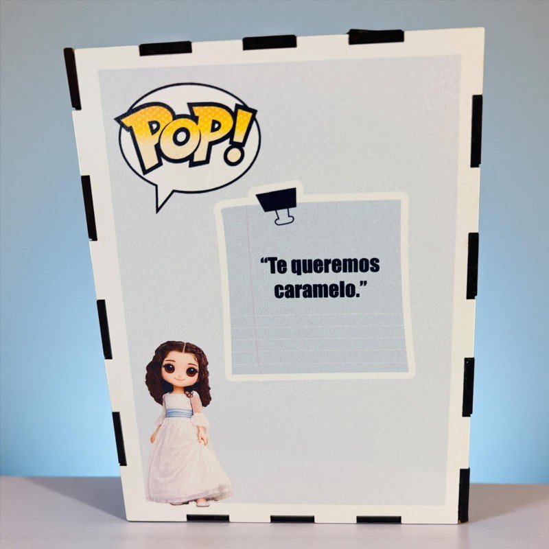 FUNKO DE MADERA PERSONALIZADO COMUNIÓN