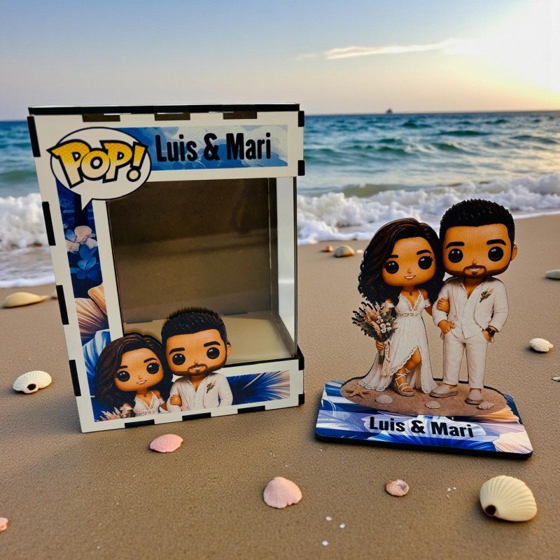 FUNKO DE MADERA EDICIÓN PLAYA