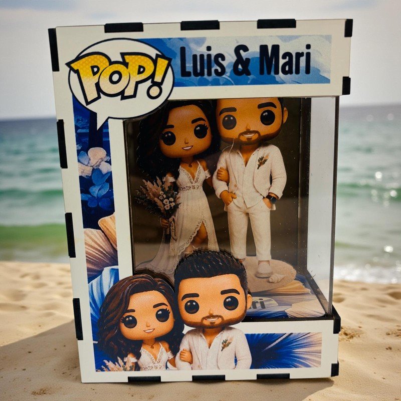 FUNKO DE MADERA EDICIÓN PLAYA
